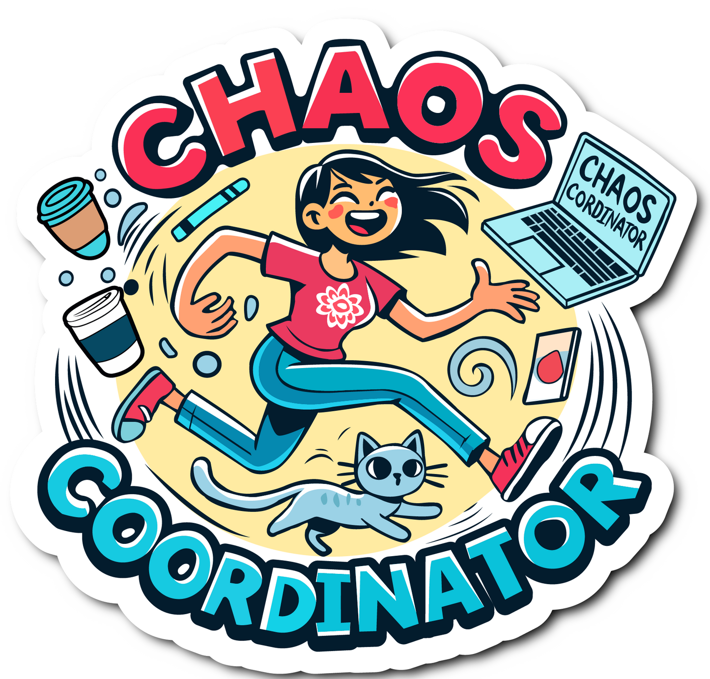 CHAOS COORDINATOR - STICKER