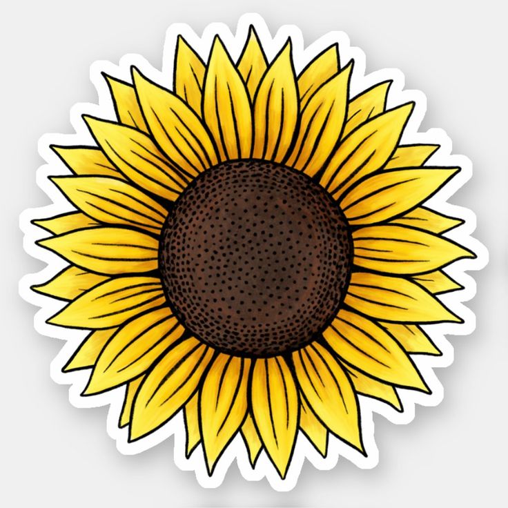 SUNFLOWER - STICKER