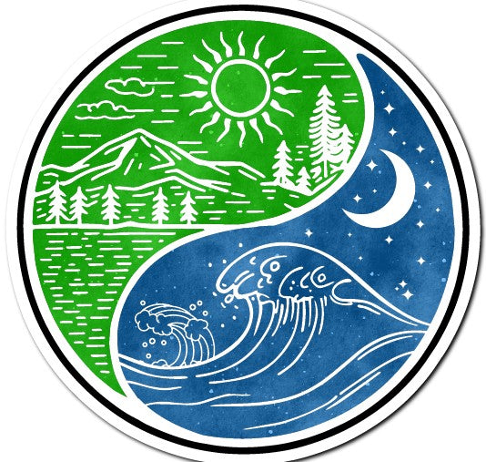 YING YANG - STICKER