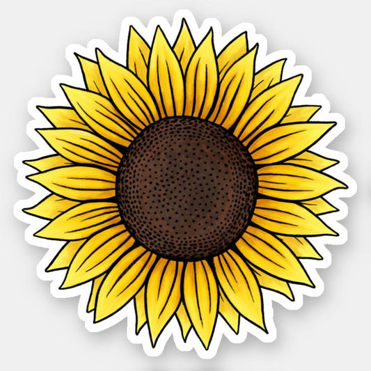 SUNFLOWER - STICKER