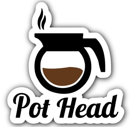 POT HEAD STICKER - STICKER
